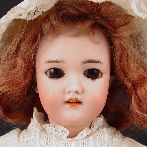 Appraisal: HEINRICH HANDWERCK SIMON HALBIG GERMAN PORCELAIN HEAD DOLL Well marked