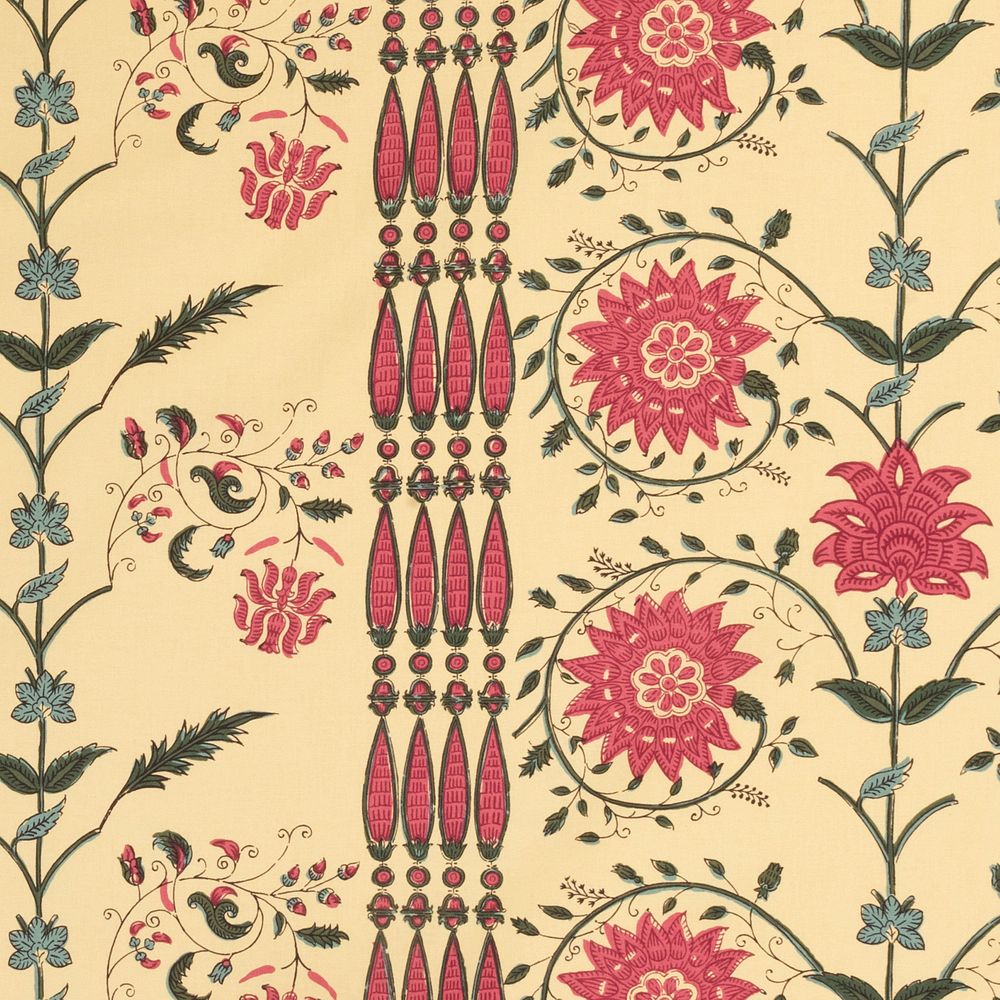 Appraisal: Group of Five Bolts of Fabric Comprising A fuschia woven