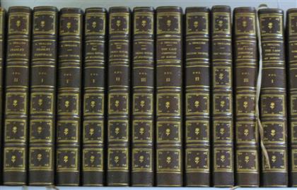 Appraisal: vols Leather Bindings Trollope Anthony Assorted Titles All Leipzig Tauchnitz