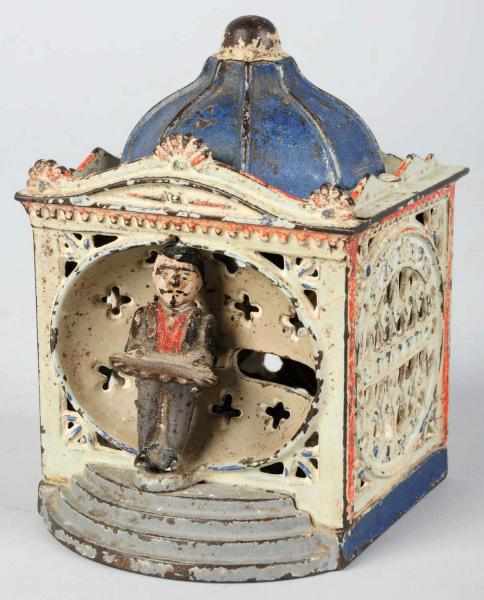 Appraisal: Cast Iron Hall's Lilliput Mechanical Bank Manufactured by J E