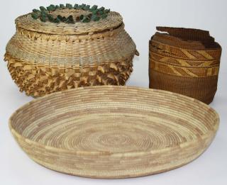 Appraisal: Native American baskets- some damage