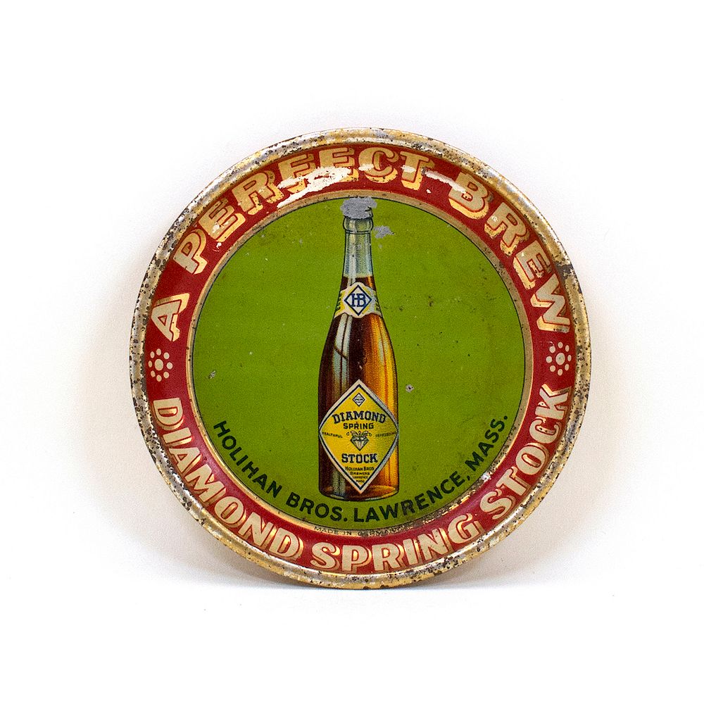 Appraisal: Holihan Bros Diamond Spring Tip Tray Reference n a Brewery