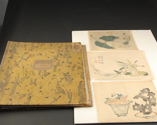 Appraisal: Chinese Woodcuts of Seventeenth Century Facimile Reproductions M-S Published by