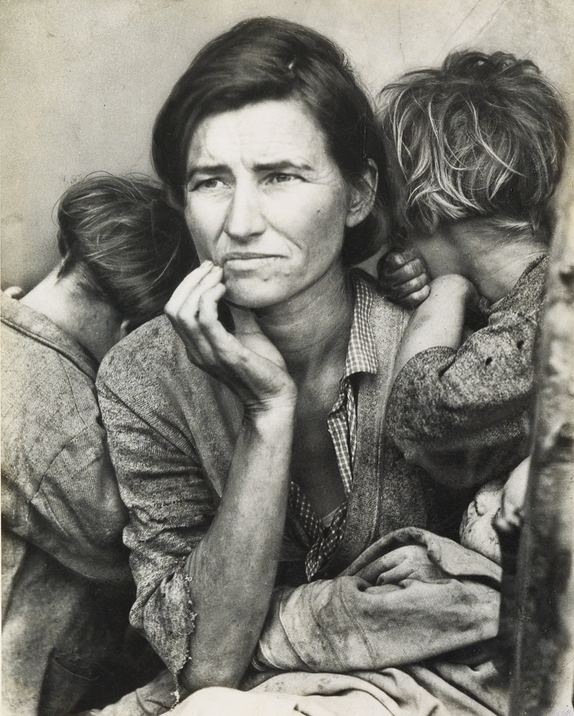 Appraisal: DOROTHEA LANGE - Migrant Mother Silver print x inches x