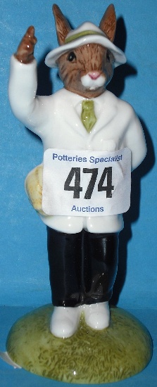 Appraisal: Royal Doulton Bunnykins Figure Umpire DB limited edition boxed with