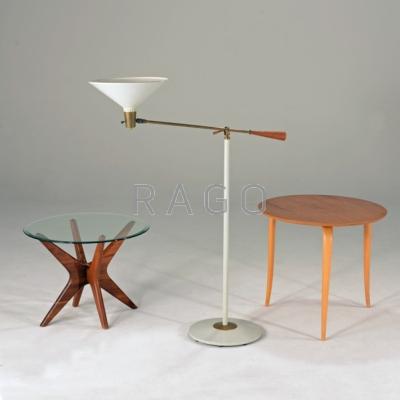 Appraisal: MODERN GROUP Bruno Mathsson and Adrian Pearsall occasional table together