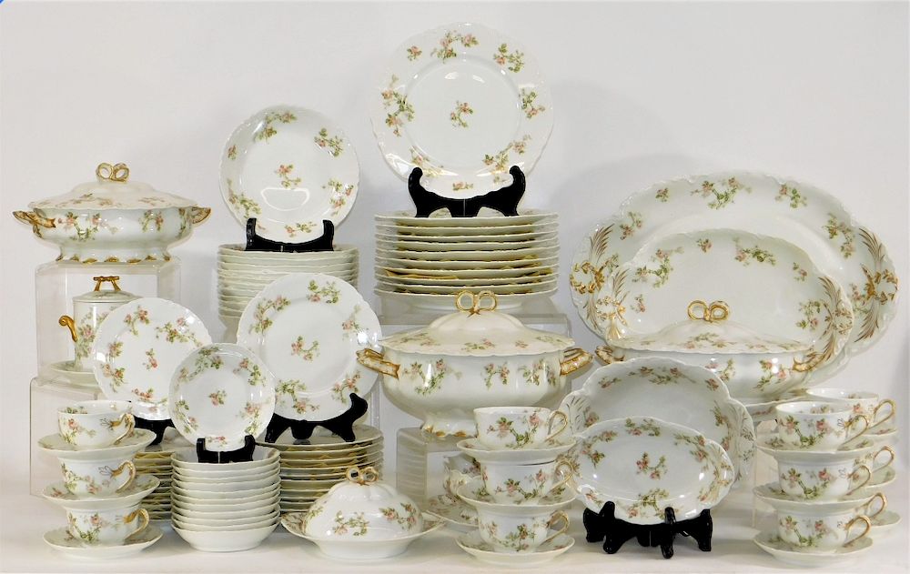 Appraisal: PC French Haviland Limoges Dinner Service Theodore Haviland France th