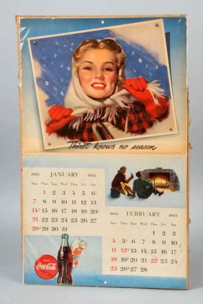 Appraisal: Coca-Cola Calendar Description Full pad Condition Excellent Size x