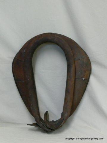 Appraisal: Authentic Vintage Horse Mule Collar - see photos - neck