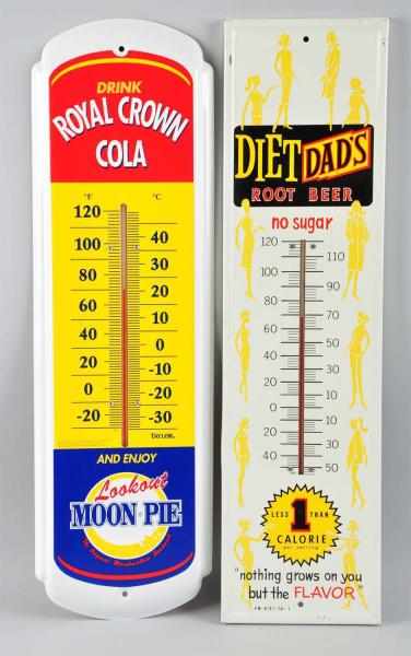 Appraisal: Lot of Tin Soda Thermometers Description Includes a s to