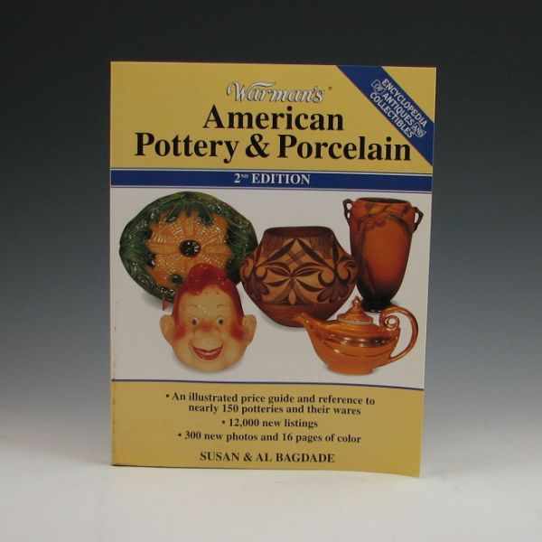 Appraisal: Warman's American Pottery Porcelain