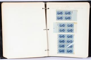 Appraisal: CERTIFIED MAIL UNUSED AIRMAIL BOOKLET STAMP PANES CERTIFIED MAIL PL-BLKS