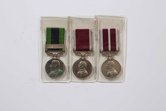 Appraisal: A GROUP OF THREE MEDALS awarded to J H J