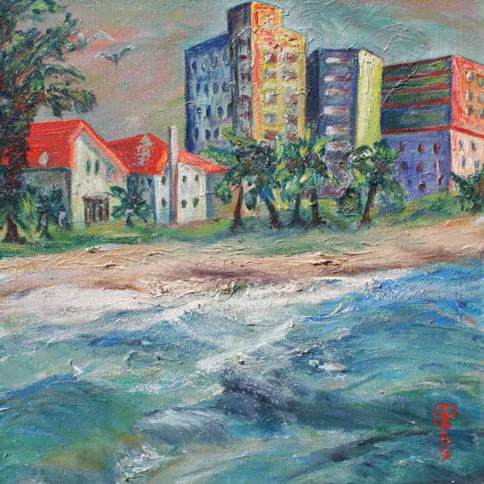 Appraisal: PAAS B American th C Miami Beach Florida OIL Canvas