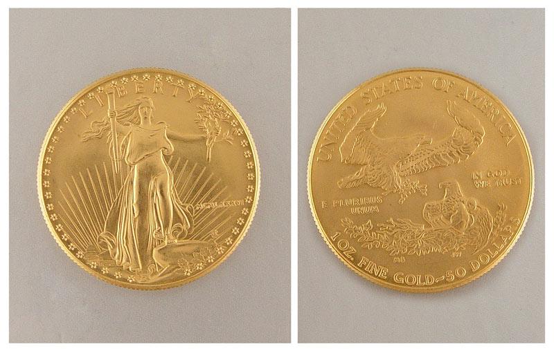 Appraisal: US DOLLAR WALKING LIBERTY GOLD COIN OZ