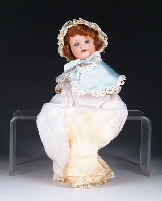 Appraisal: BISQUE HEAD GERMAN ARMAND MARSEILLES DOLL Marked on back of