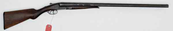 Appraisal: NR Davis and Sons Double-Barrel Shotgun ga '' barrels S