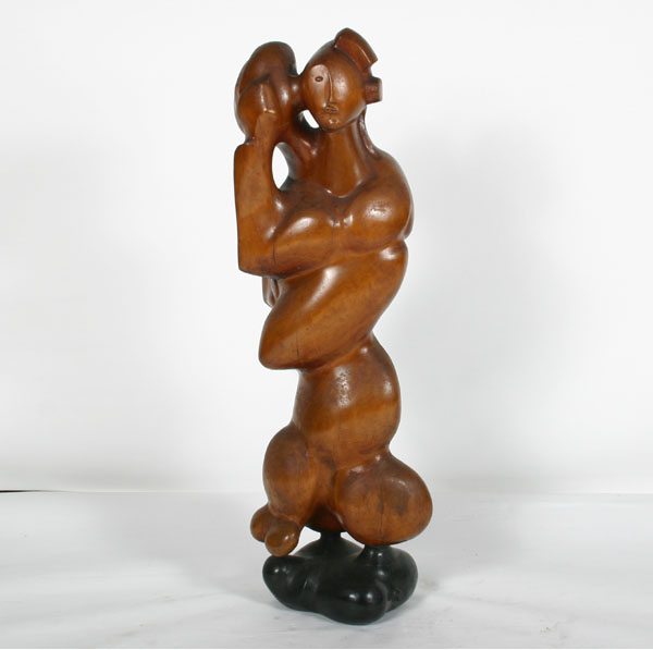 Appraisal: Robert Lohman American - From the artist's personal collection wooden