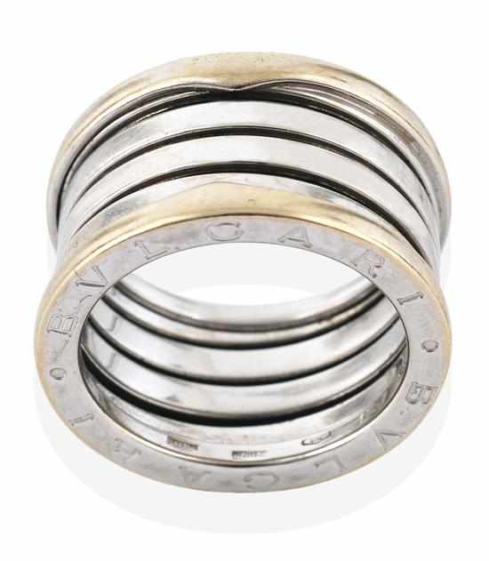 Appraisal: A RING BY BVLGARI From the B ZERO range the