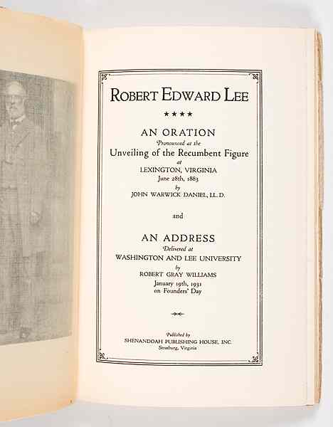 Appraisal: Appreciations of Robert Edward Lee Appreciations of Robert Edward Lee