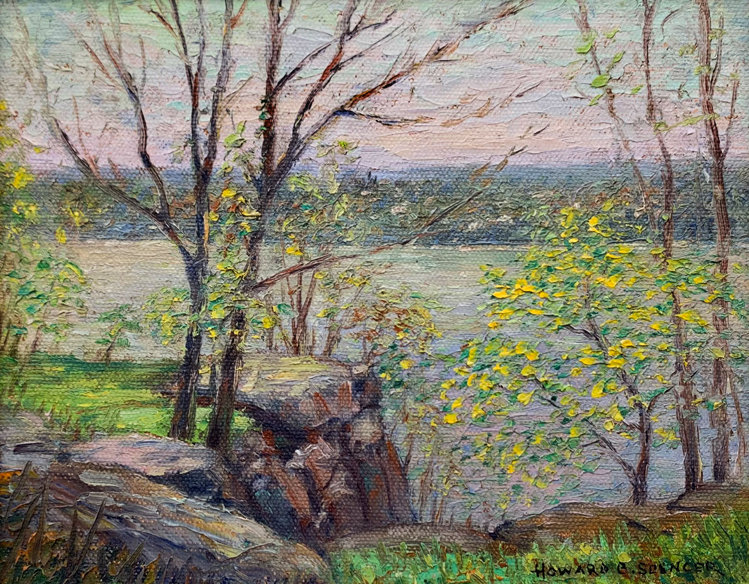 Appraisal: SPENCER Howard American - ''On the Palisades'' Sound Beach Conn