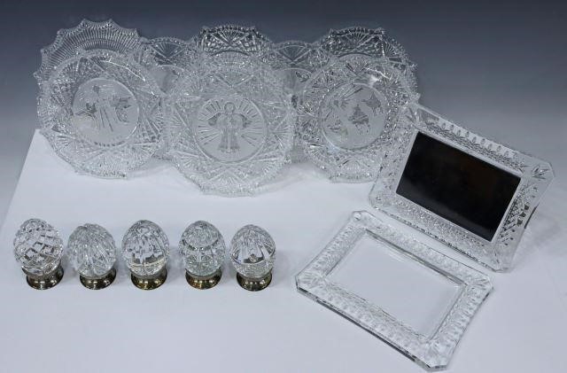 Appraisal: lot of Waterford cut crystal giftware and collectibles bearing acid-etched