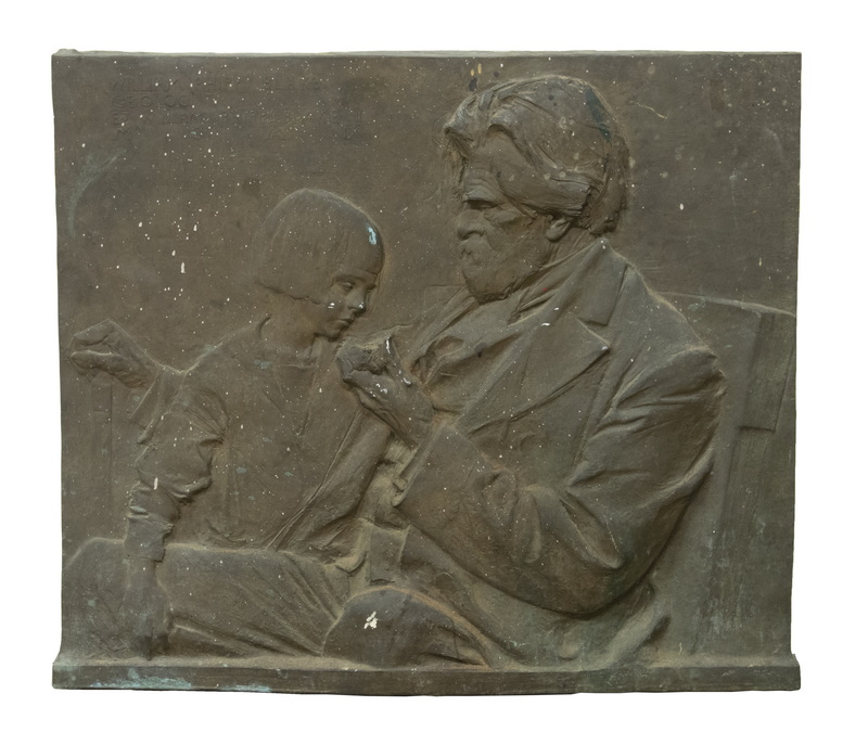 Appraisal: LEE OSKAR LAWRIE NY MD - Monumental Commemorative Bronze Plaque