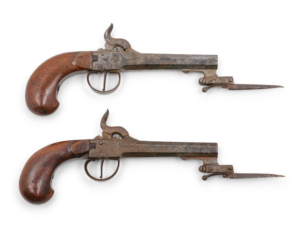 Appraisal: A Pair of Dueling Pistols A Pair of Dueling Pistols