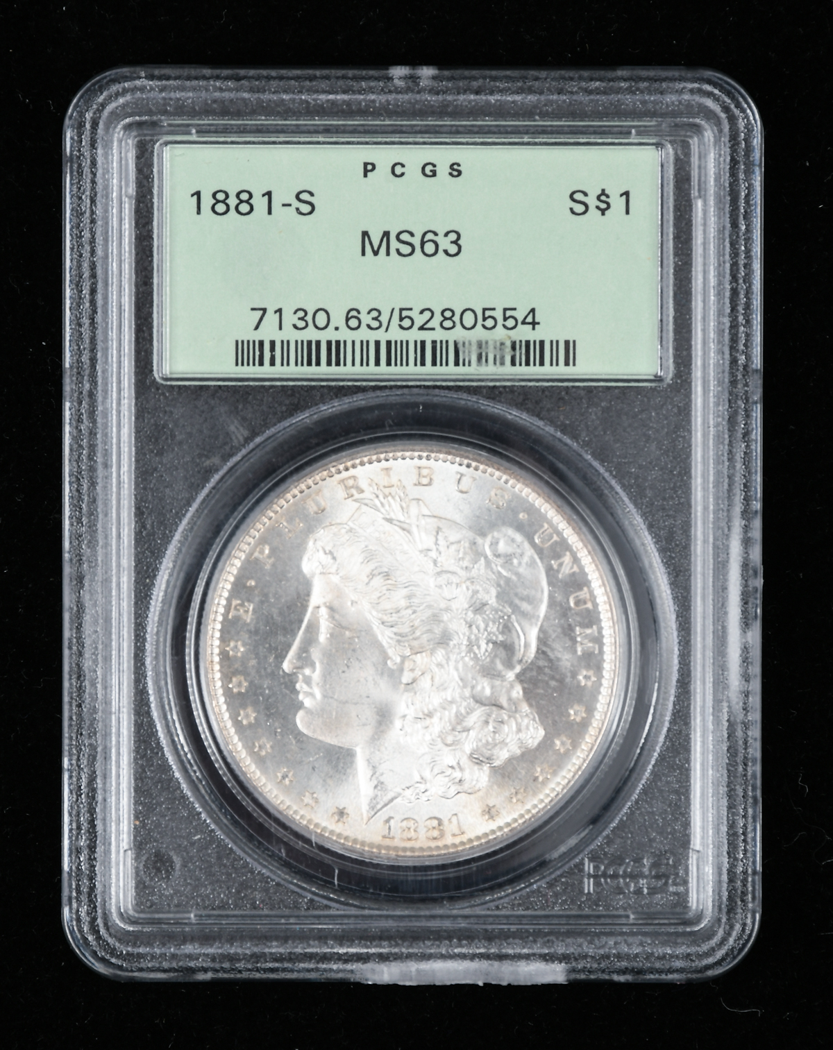 Appraisal: U S MINT -S MORGAN DOLLAR MS PCGS GRADED Early