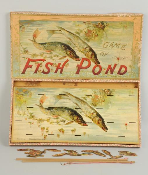 Appraisal: Early McLoughlin Brothers Game Of Fish Pond In original box