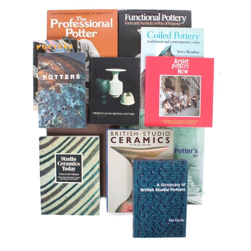 Appraisal: BRITISH CONTEMPORARY PORCELAIN AND STUDIO CERAMICS MONOGRAPHS AND BOOKS H