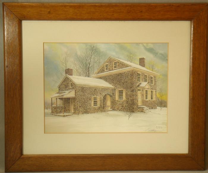 Appraisal: Peter Sculthorpe b PAFA w c Valley Forge x matted