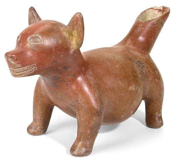 Appraisal: A Colima standing dog Protoclassic ca B C -A D