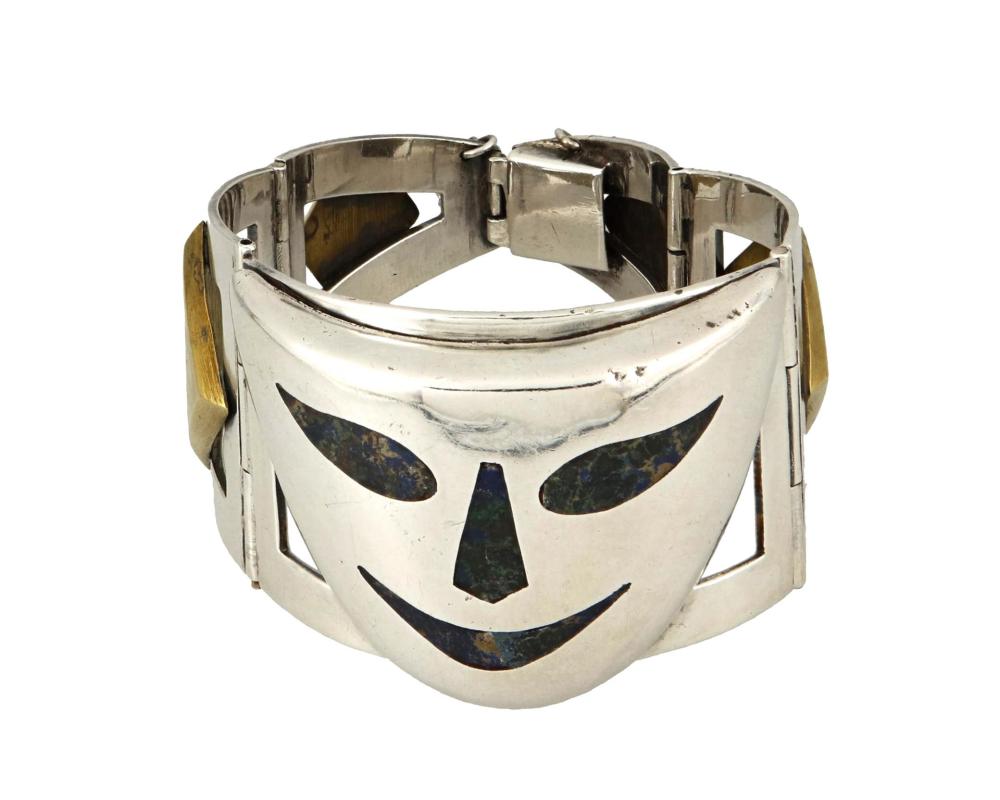 Appraisal: A Enrique Ledesma mixed metal bracelet Enrique Ledesma d Circa