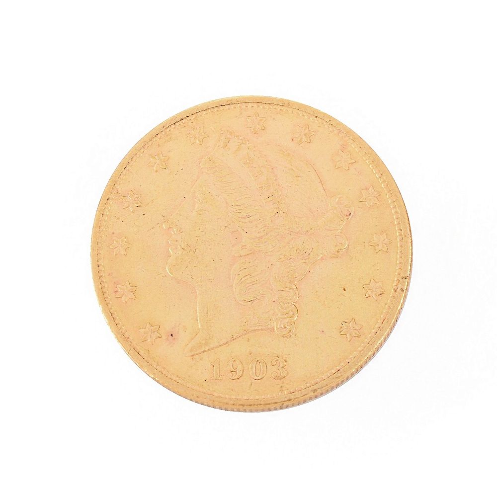 Appraisal: US Liberty Double Eagle Gold Coin US Liberty Double Eagle