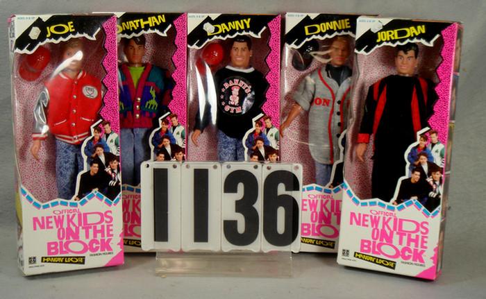 Appraisal: Lot of New Kids on the Block fashion figure dolls