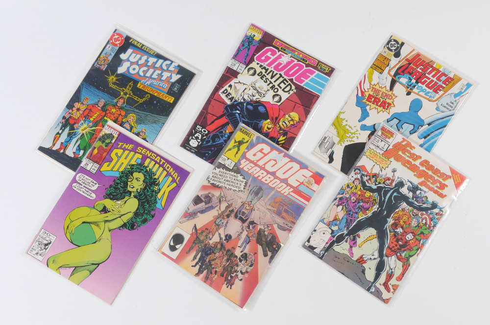 Appraisal: LONG BOXES OF ASSORTED VINTAGE COMIC BOOKS Highlights of boxes