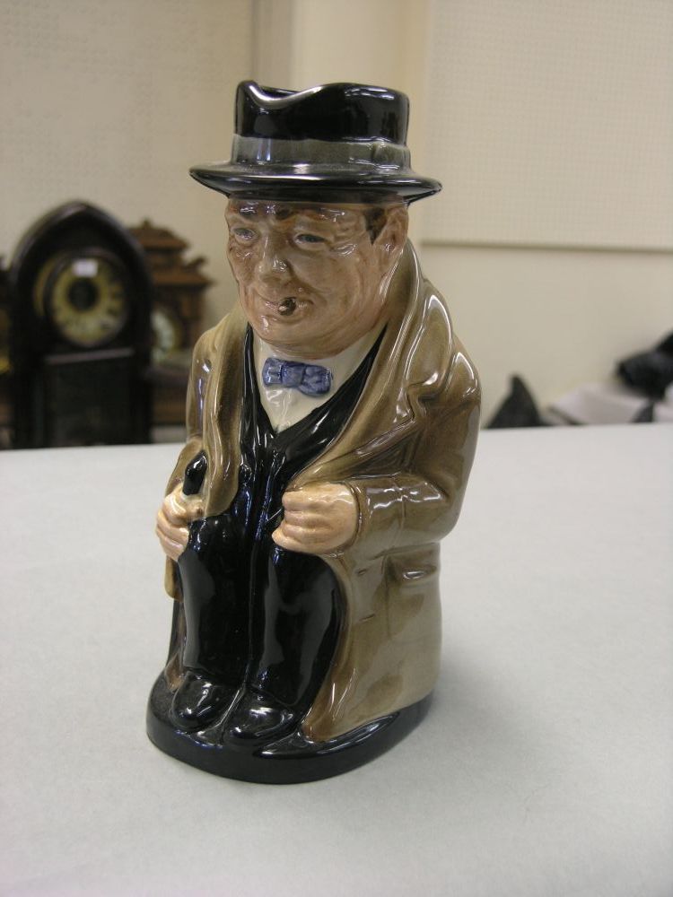 Appraisal: A Royal Doulton character jug Winston Churchill in