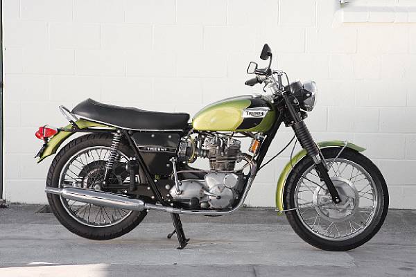 Appraisal: Triumph T TridentFrame no CC T TEngine no CC T