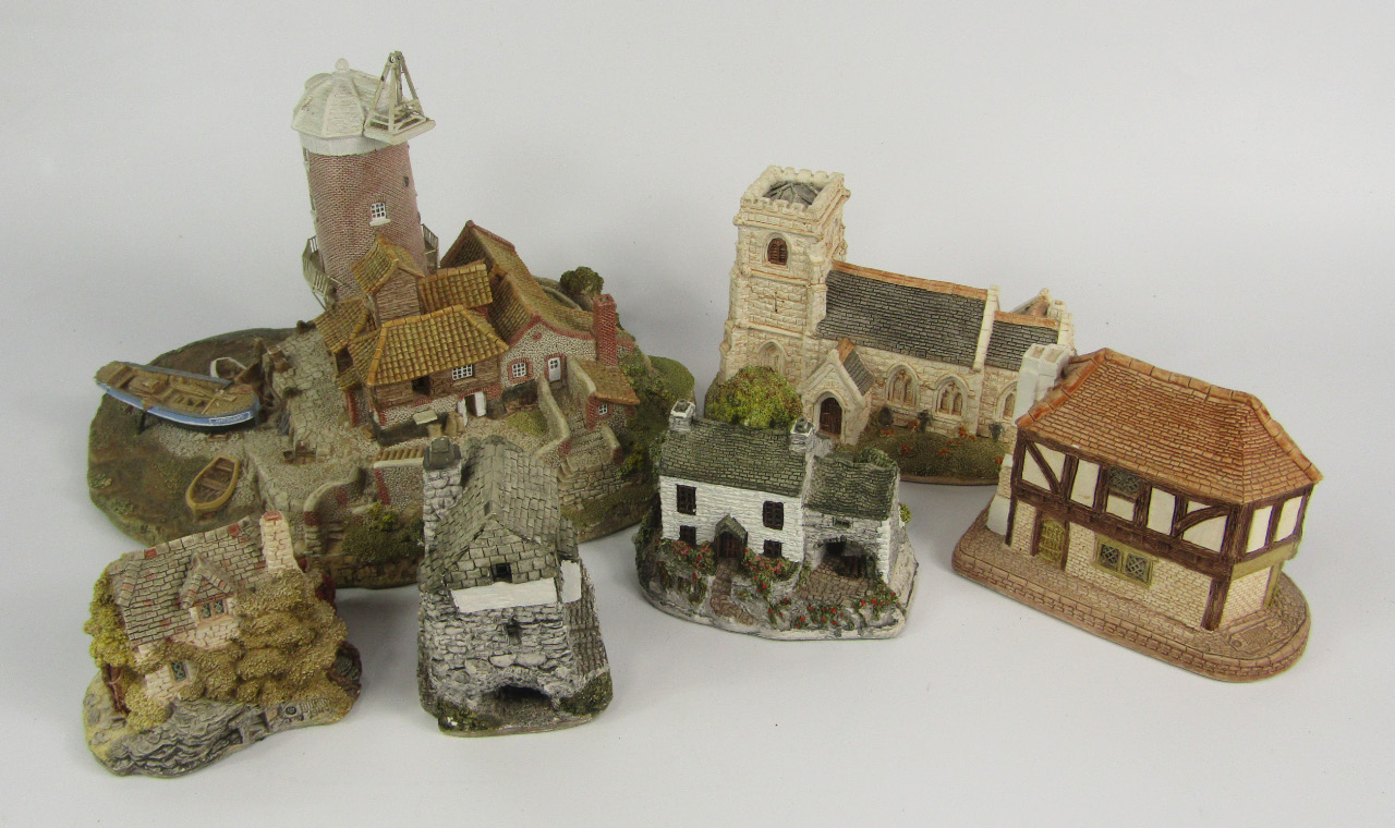 Appraisal: Lilliput Lane sculptures comprising Brecon Back Old Curiosity Shop a