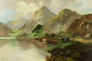 Appraisal: Painting Alfred de Breanski Sr Alfred de Breanski Sr British