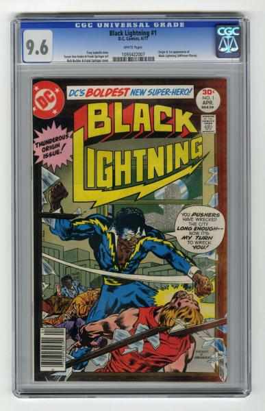 Appraisal: Black Lightning CGC D C Comics Click for full description