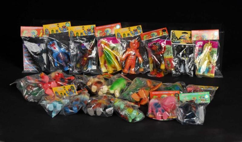 Appraisal: Large Lot of Vinyl Figures Description Japanese Butanohana Condition Excellent