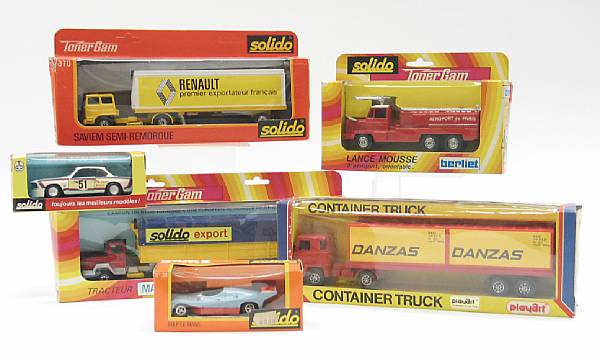 Appraisal: Boxed Solido die cast cars Lot includes boxed examples of