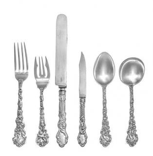 Appraisal: An American Silver Flatware Service Gorham Mfg Co Providence RI