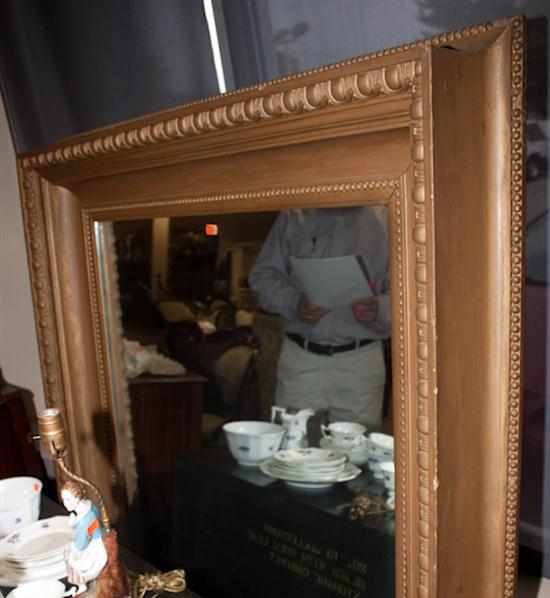 Appraisal: Federal style painted wood wall mirror Estimate - All property