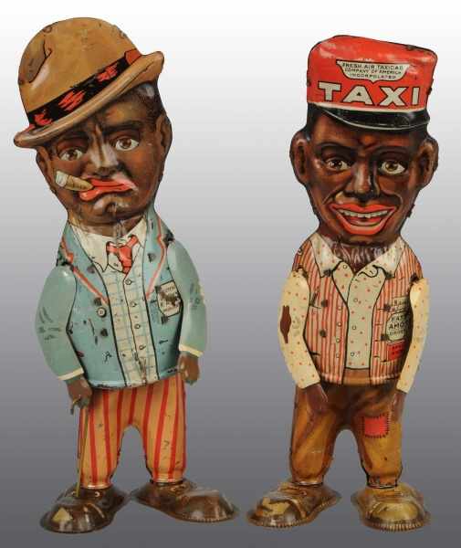 Appraisal: Lot of Tin Marx Amos 'N Andy Wind-Up Toys Description