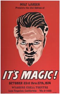 Appraisal: It s Magic It s Magic Los Angeles Striking poster