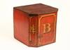 Appraisal: TEA BOX - th c country store bulk tea display