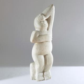 Appraisal: Raoul Hague stone sculpture Raoul Hague stone sculpture Raoul Hague